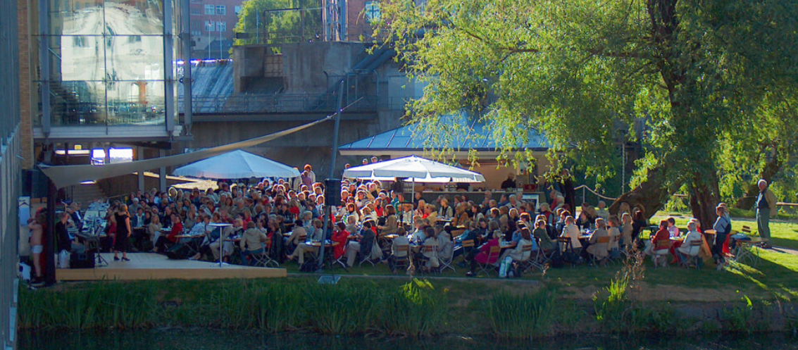 Outside area of the venue
