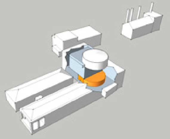 3D location of Hemerycksalen within the venue